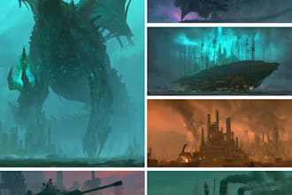 draw professional artwork for your game or book
