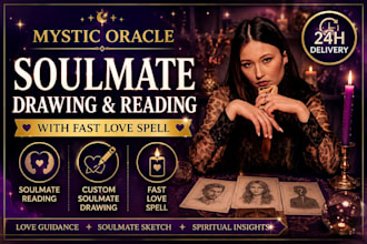 create your soulmate drawing soulmate reading with fast love spell