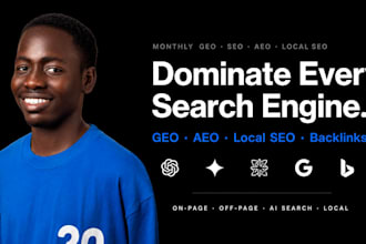 on page SEO,GEO for your website