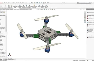 3d cad design, solidworks 3d modelling, cnc machining, dfm, stl, mechanical cad