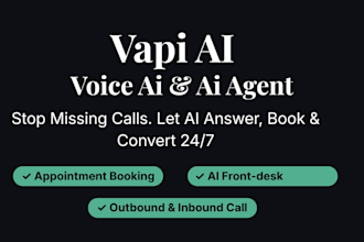 develop vapi voice ai agent vapi inbound and outbound agent vapi ai receptionist