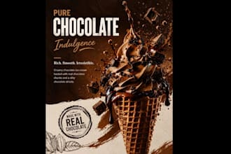 design food posters, restaurant flyers, and menu promotions