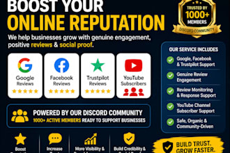 be your online reputation and community manager