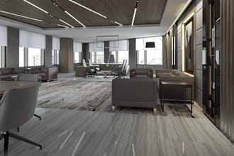 redesign executive office,interior layout,corporate workspace,lounge area,lobby