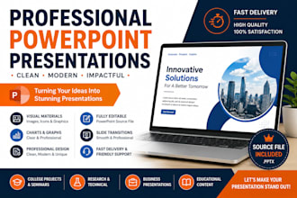 create a professional powerpoint presentation