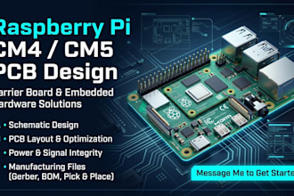 design raspberry pi cm4 and cm5 carrier board pcb and compute module hardware