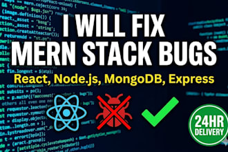 bugs in your mern react website