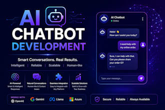 develop smart ai automation tools and chatbots