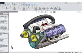 create 3d cad models, technical drawings and stl files for production