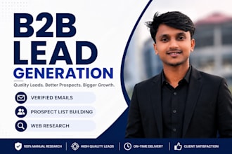 provide targeted b2b leads with verified email addresses