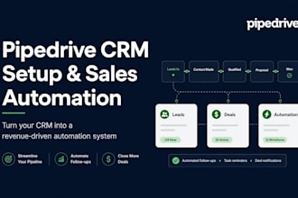 do pipedrive setup, pipedrive automation, sales automation, pipedrive campaign