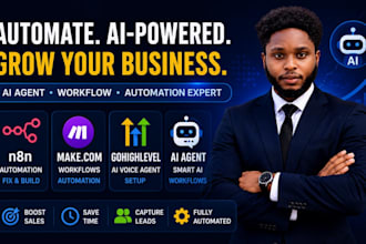 n8n automation fix ai agent workflow make com gohighlevel ai voice agent setup