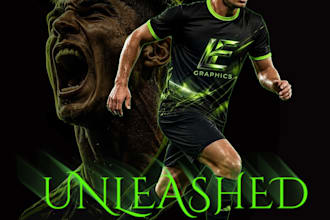 design professional sports graphics and posters