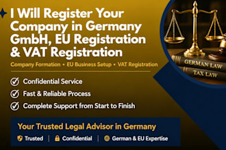 register your company in germany, gmbh, eu registration and vat registration