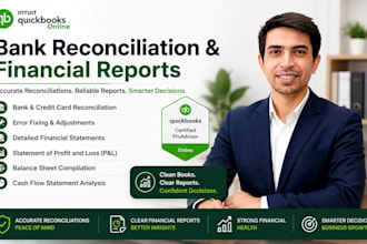 do bank reconciliation and bookkeeping in quickbooks online