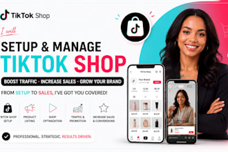 manage tiktok shop, tiktok affiliate, tiktok dropshipping and tiktok shop ads