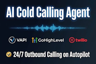 integrate  a vapi ai cold calling agent with gohighlevel and twilio automation