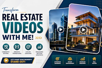 edit real estate videos, real estate video editing, real estate reels and tiktok