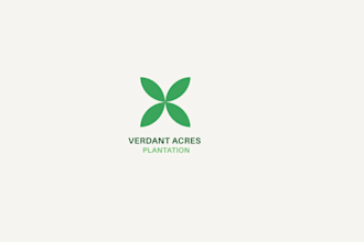 design a unique and professional leaf logo for your brand