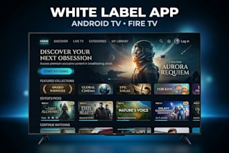 create a white label app for android TV and firestick ibo player xciptv with vpn