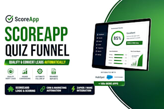 build or redesign your scoreapp quiz funnel
