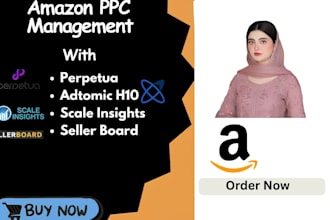 be amazon specialist, fba PPC, setup ppc, by perpetua, scale insights, adtomic
