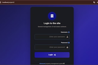 build a professional custom website and web system