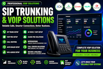 sip trunking fusionpbx voip pbx autodialer setup twilio telnyx vapi 3cx