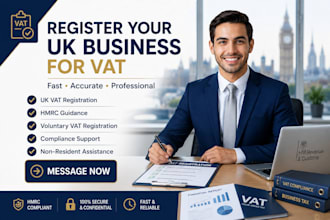 register your UK business for vat with hmrc quickly and accurately