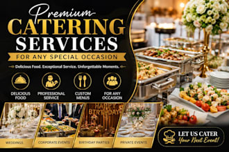 deliver premium catering services for any special occasions