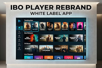 rebrand your ibo player app into a premium white label streaming app