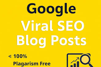 write SEO blog posts that rank top 1 on google in 30 days