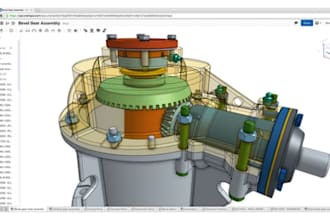 design injection molds, mechanical parts and industrial products