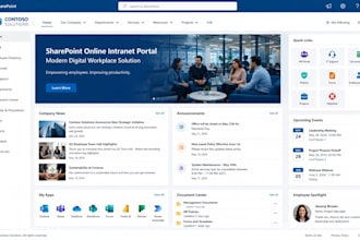 set up and configure your sharepoint online intranet portal