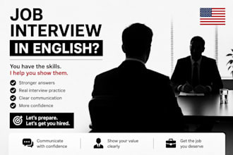 prepare you for your job interview in english