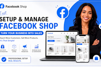 setup facebook shop, instagram shop, meta commerce manager and tiktok shop