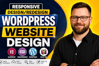 design, redesign wordpress website, wordpress blog website, website development