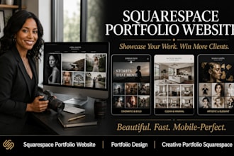 build squarespace portfolio website squarespace portfolio design creative
