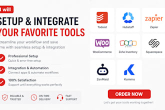 do todoist hubstaff zapier woocommerce zoho inventory squarespace zenmaid kommo