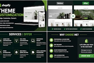 do shopify theme customization, fix shopify theme homepage edits