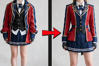 fix, alter, adjust, and resize your anime cosplay costume for a perfect fit