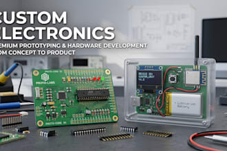 design custom electronics, mini pcb and hardware prototyping solutions