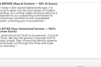 rewrite, humanize, and fact check your ai content