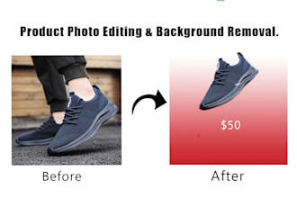 do professional graphic design vector tracing and product photo editing