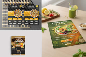 professional flyer design and promotional marketing materials for your busines
