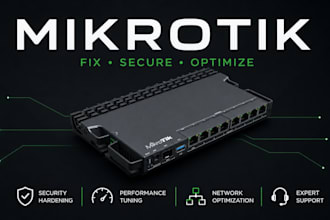 fix and secure your mikrotik router configuration