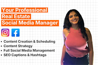 be your real estate social media marketing manager