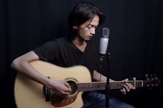 create an acoustic instrumental for your original song or cover