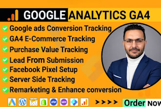 fix, setup google analytics 4, ga4 server side tracking, ga4 ecommerce tracking