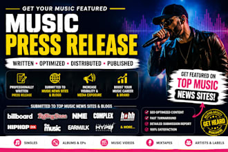 do music press release submit music press release on music news sites